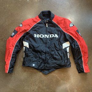 JOE ROCKET Honda Racing Mesh Motorcycle Jacket Red